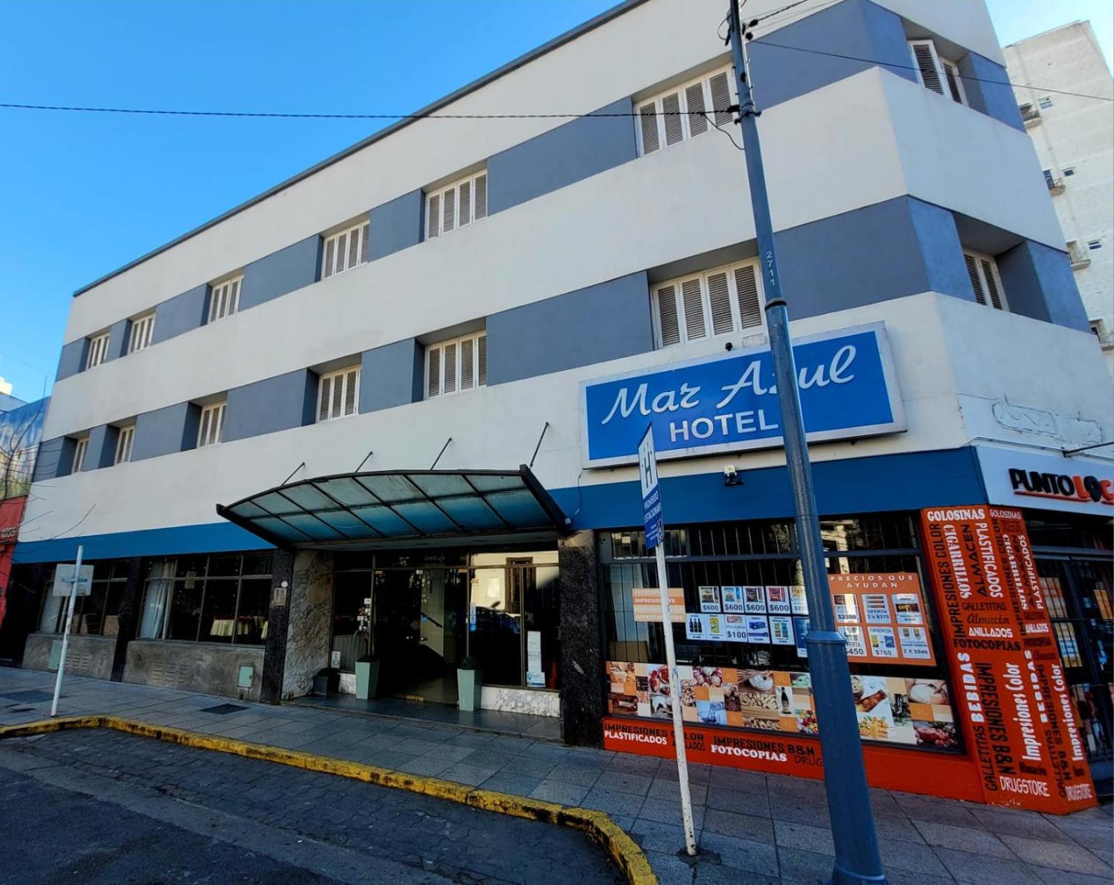 Hotel Mar Azul Mar del Plata Bagian luar foto