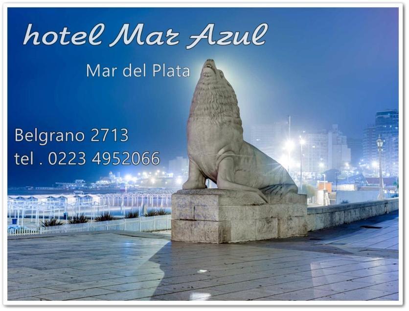 Hotel Mar Azul Mar del Plata Bagian luar foto